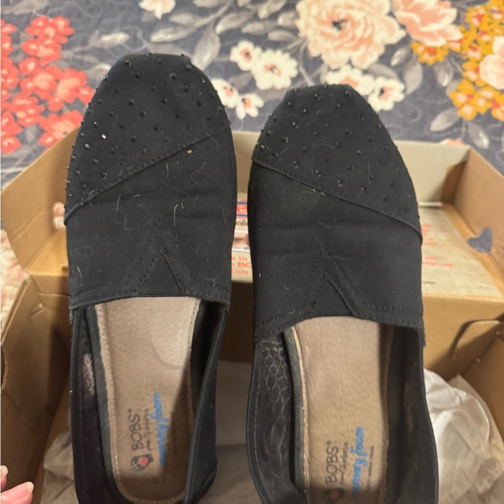 BOBS from Skechers Black Flats